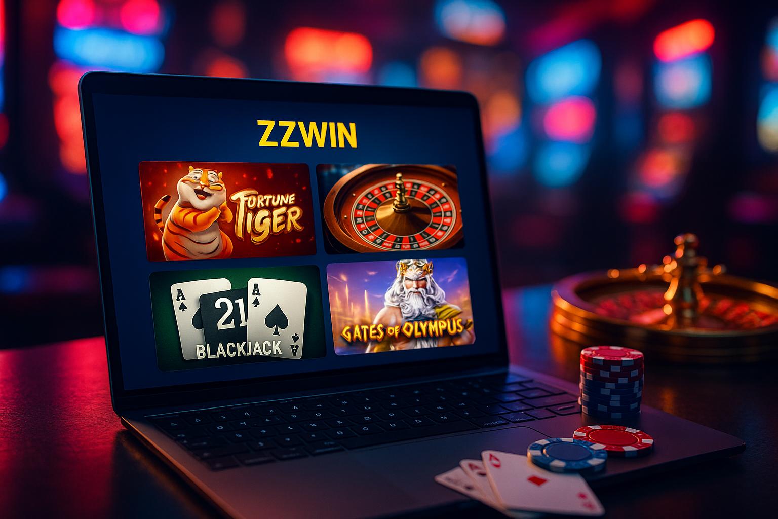 Jogos de cassino online inovadores e emocionantes na ZZWIN
