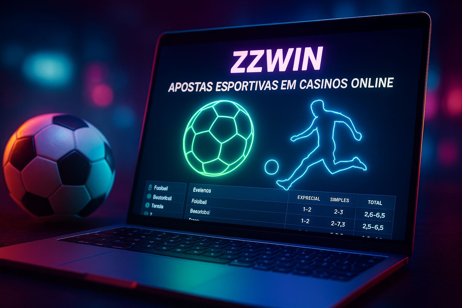 Aposte em apostas esportivas no cassino online ZZWIN