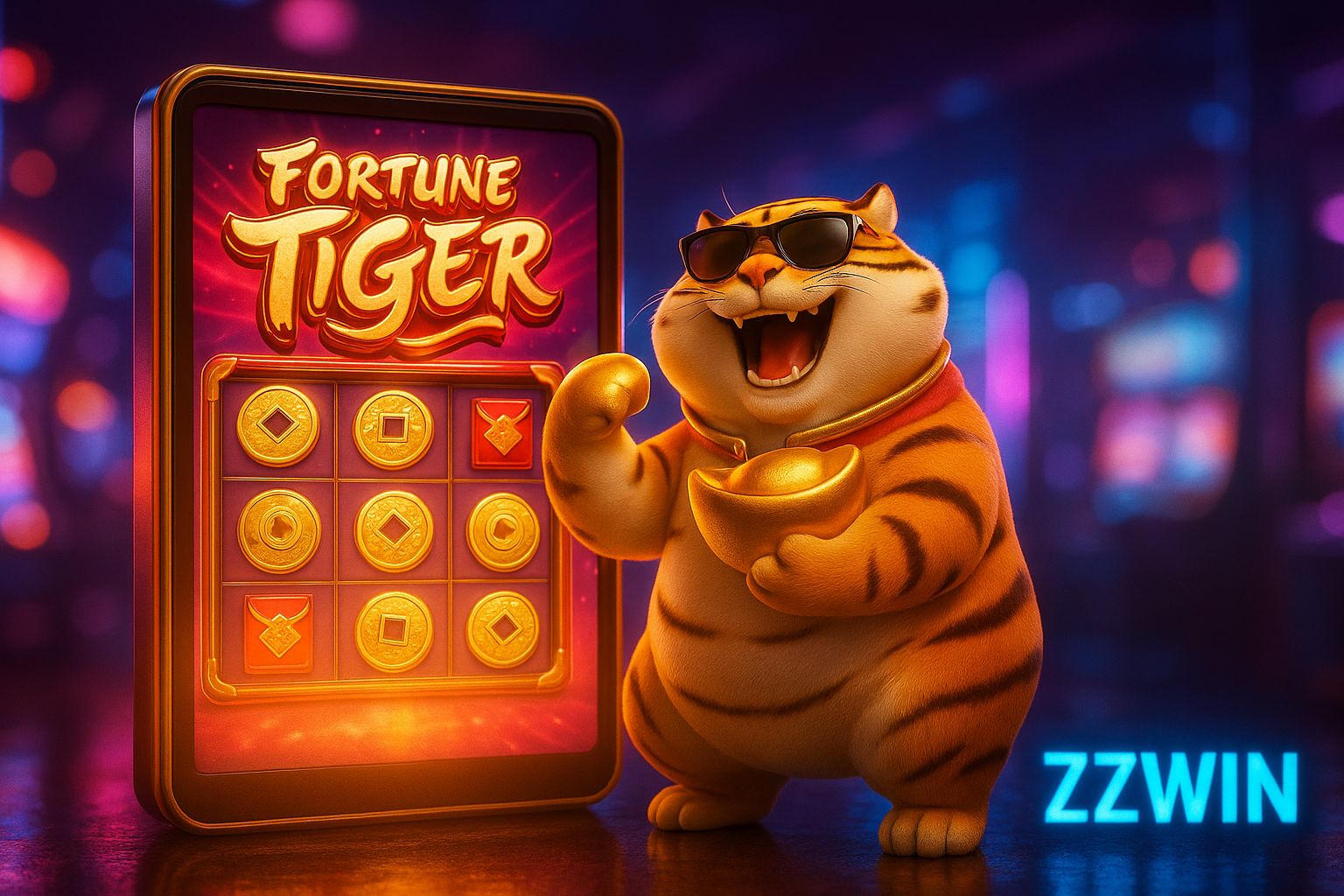 Fortune Tiger é um jogo imperdível no ZZWIN Casino