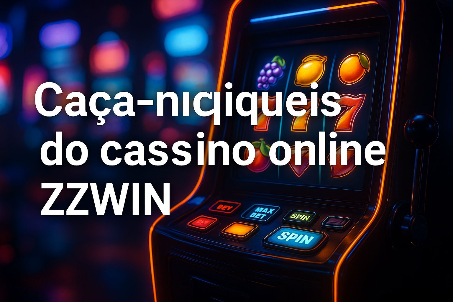 Explore o mundo das slot machines no ZZWIN Casino